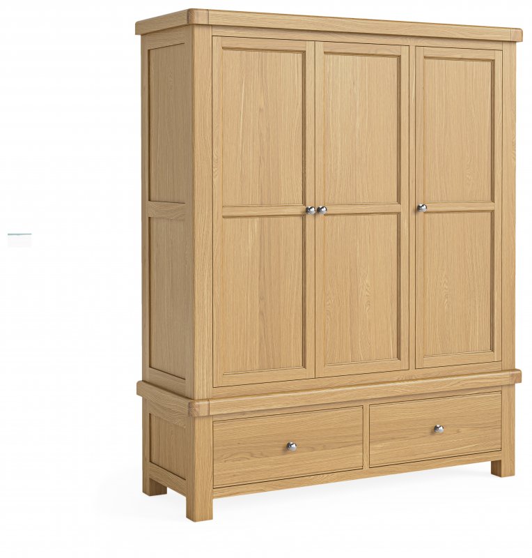 Harcourt Triple Wardrobe