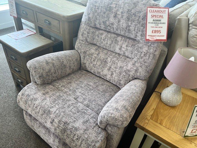 Albany Standard Manual Recliner Chair