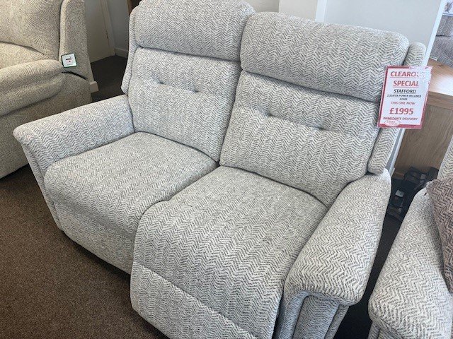 Stafford Power Reclining 2 Seater Sofa