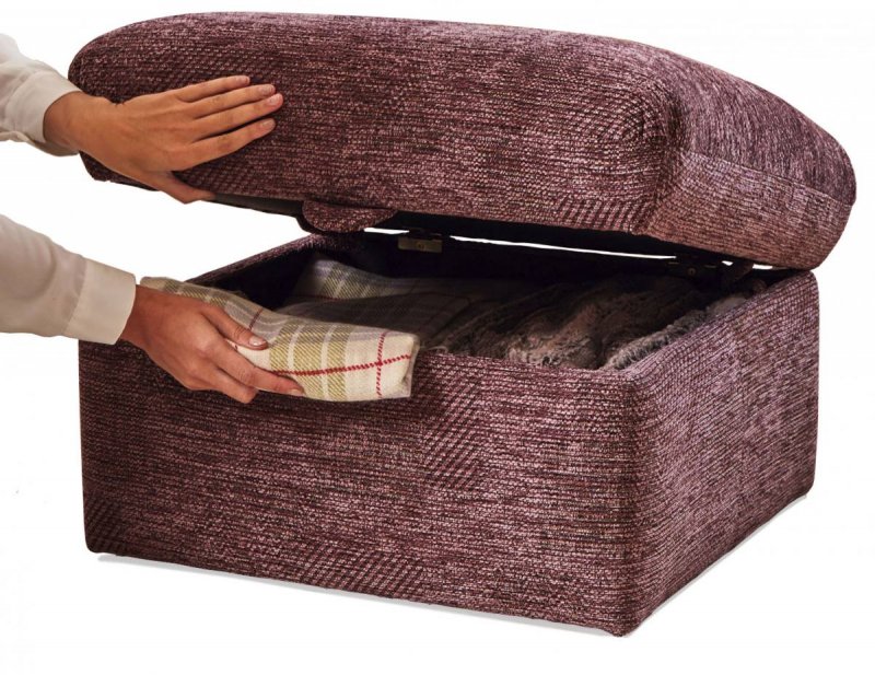 Kingsley Storage Footstool
