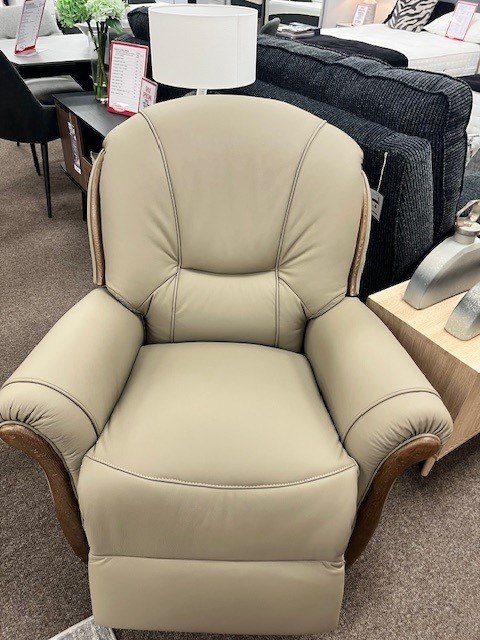 Rivoli Leather Power Recliner Chair