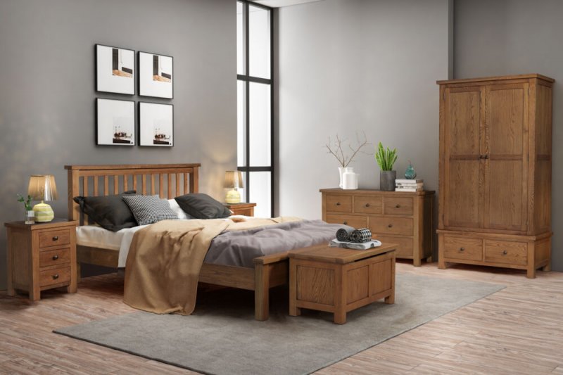 Budleigh Rustic Bedframe