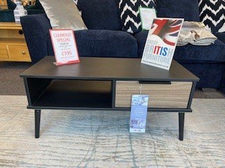 Portia 2 Door/1 Drawer Wide TV Unit