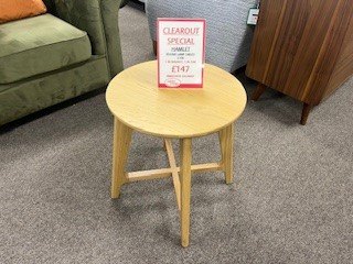 Hamlet Round Lamp Table