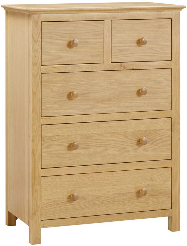 Sandford 2 Over 3 Drawer Chest