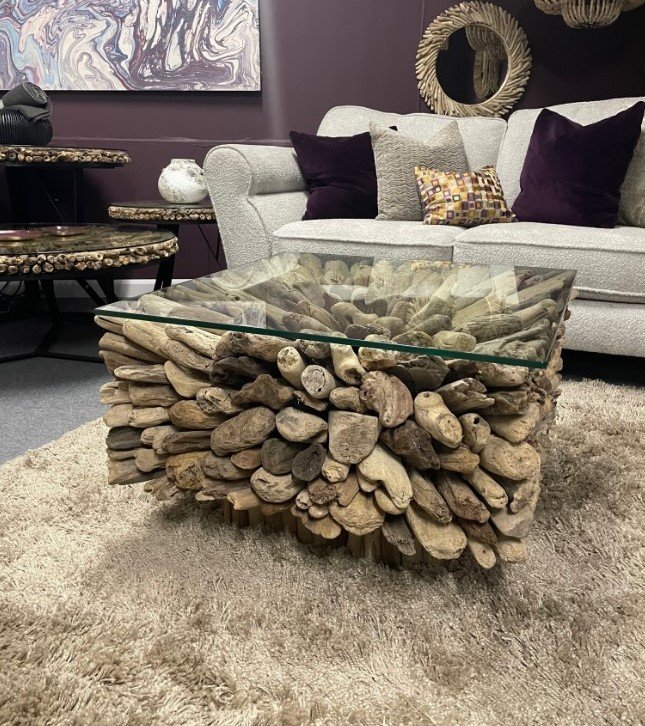 Driftwood Rectangular Coffee Table