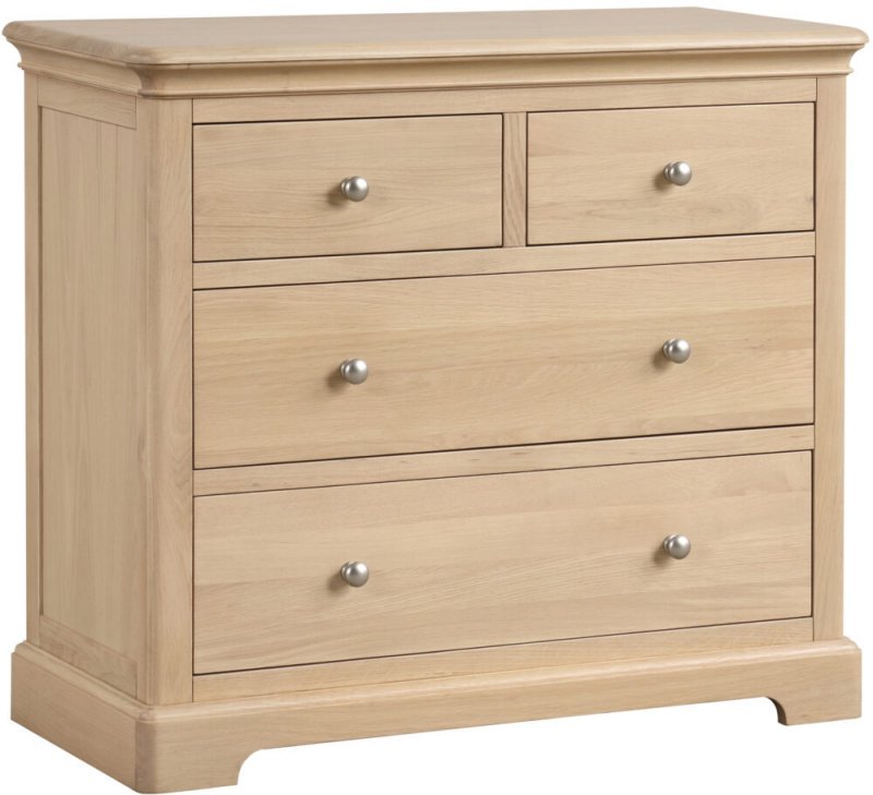 Braunton Oak 2 + 2 Drawer Chest