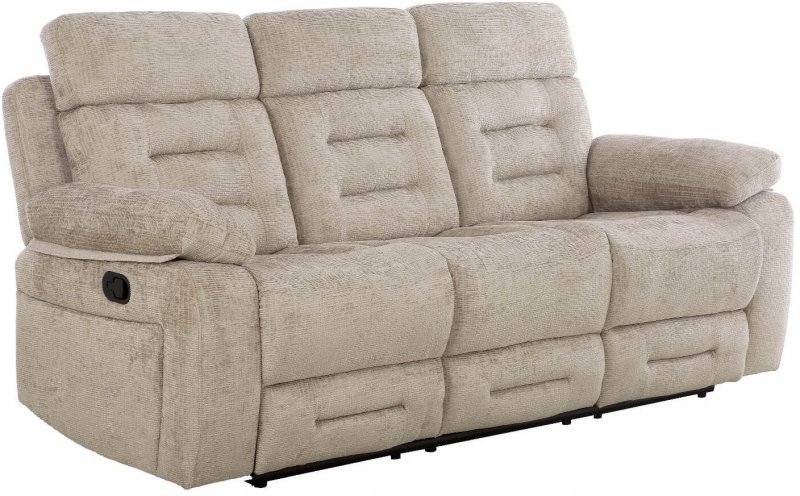 Leona 3 Seater Manual Reclining Sofa