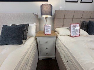 Braunton 3 Drawer Bedside Chest