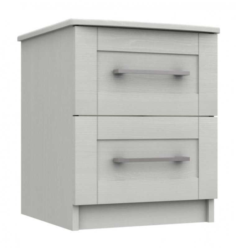 Porto 2 Drawer Bedside Chest