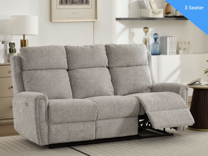 Hazelwood 3 Seater Power Recliner Sofa
