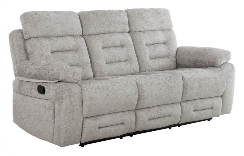 Leoana 3 Seater Manual Recliner Sofa