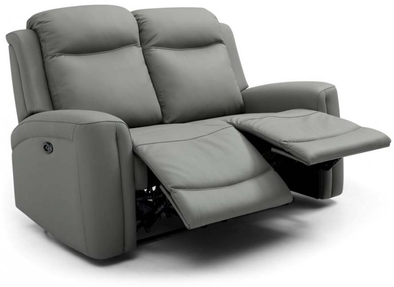 Rowan 2 Seater Power Recliner Sofa In Leather Match