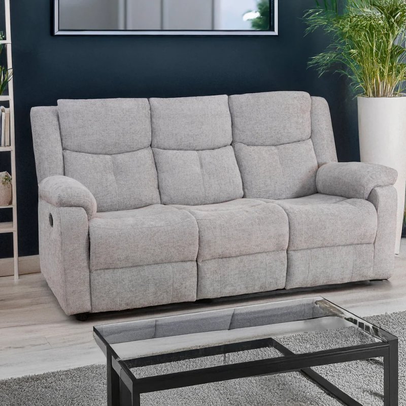 Orchid 3 Seater Manual Recliner Sofa