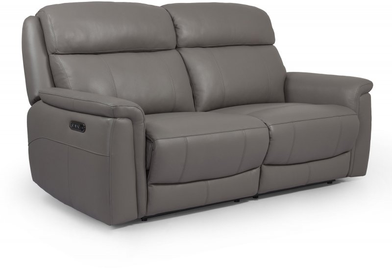 Avon 3 Seater Power Recliner Sofa In Leather
