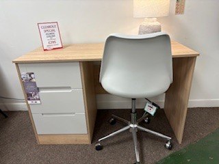 Atlantic 3 Drawer Desk