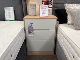 Atlantic 3 Drawer Deep Chest