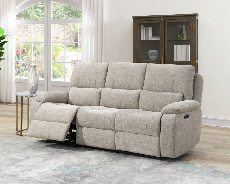 Cornelius 3 Seater Power Recliner Sofa