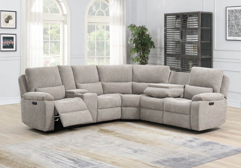 Cornelius Corner Power Recliner Sofa