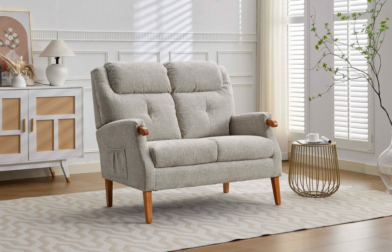 Florence 2 Seater Sofa In Natural