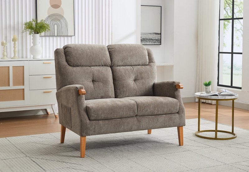 Florence 2 Seater Sofa In Mink