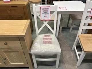Fenton Cross Back Dining Chairs