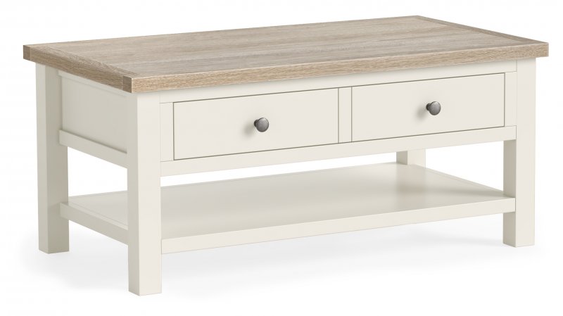 Compton Coffee Table With Shelf