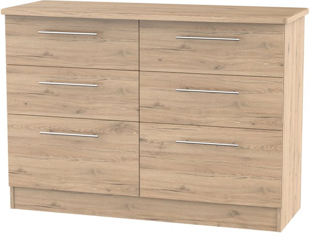 Broadwey 6 Drawer Midi Chest