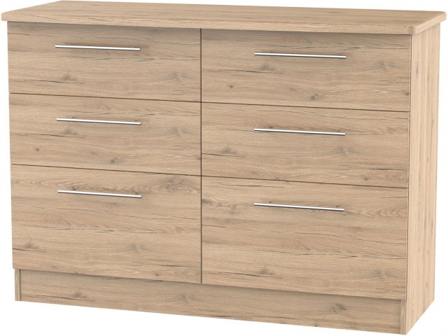 Broadwey 6 Drawer Midi Chest