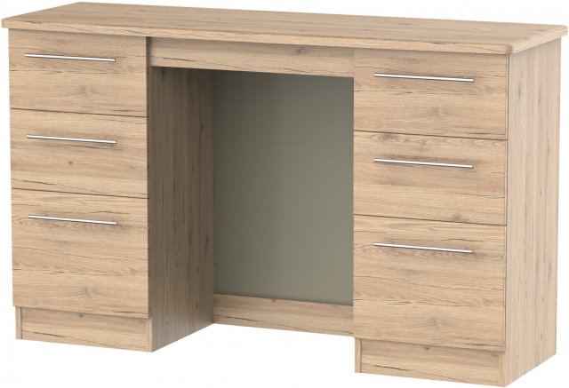 Broadwey 6 Drawer Kneehole