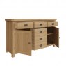 Cranleigh 2 Door 6 Drawer Sideboard