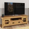 Cranleigh Large TV Unit With Glazed Doors