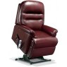 Albany Standard Single Motor Lift & Tilt Recliner Chair in Leather