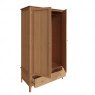 Bradfield 2 Door 1 Drawer Wardrobe