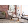 Bath Recliner Chair + Free Footstool in Pebble