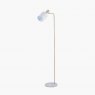 Marble Footed White and Gold Retro Floor Lamp