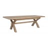 Selkirk Cross Leg 2M Extending Dining Table