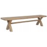 Selkirk Cross Leg Dining Bench