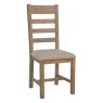 Selkirk Slatted Back Dining Chair In Natural (Set Of 2)