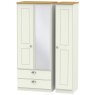 Carina Triple 2 Drawer Mirror Robe Carina Triple 2 Drawer Mirror Robe