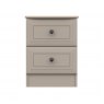 Milton 2 Drawer Bedside Chest