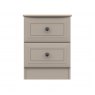 Milton 2 Drawer Bedside Chest