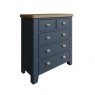 Selkirk Blue 2 Over 3 Drawer Chest