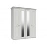 Milton 4 Door Robe With Mirrors