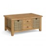 Somerton Large Coffee Table With Basket