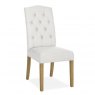 Somerton Natural Button Back Upholstered Chair