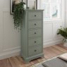 Chateaux 5 Drawer Chest Green