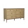 Adaline Oak Wide 7 Drawer Chest