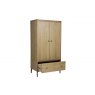 Adaline Oak 2 Door Wardrobe