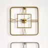 Square Metal Wall Clock